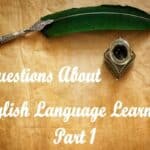 Questions About ELLs 1