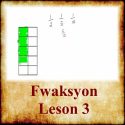 Fwaksyon- Leson 3