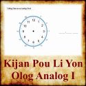 Kijan Pou Li Yon Olog Analog I