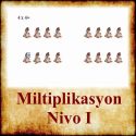 Miltiplikasyon Nivo I