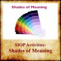 SIOP Activities- Shades of Meaning